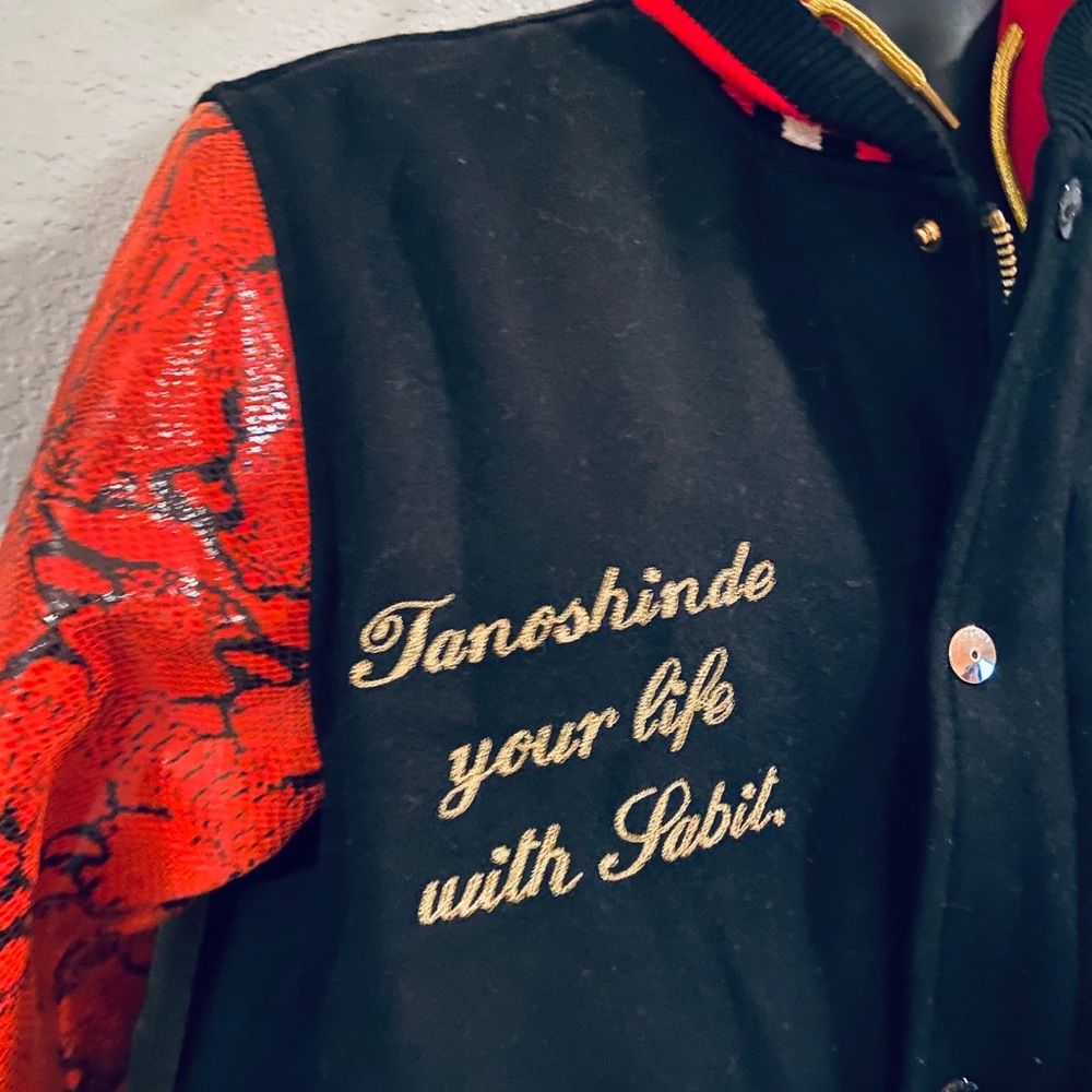 Extremely Rare Sabit Nyc Python Varsity Jacket - S - image 2